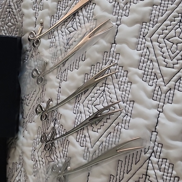 ❤️ Mikimoto International Pearl Silver Tone Fork Set - Picture 5 of 11